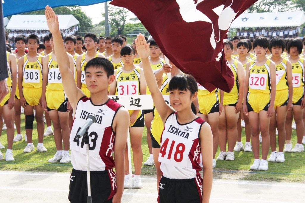 中体連　女子 市中体連陸上競技女子写真 | 【公式】壱岐新聞社